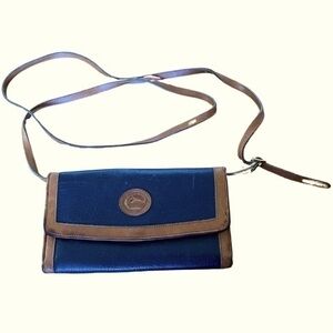 Dooney & Bourke Crossbody Wallet with pen and check holder